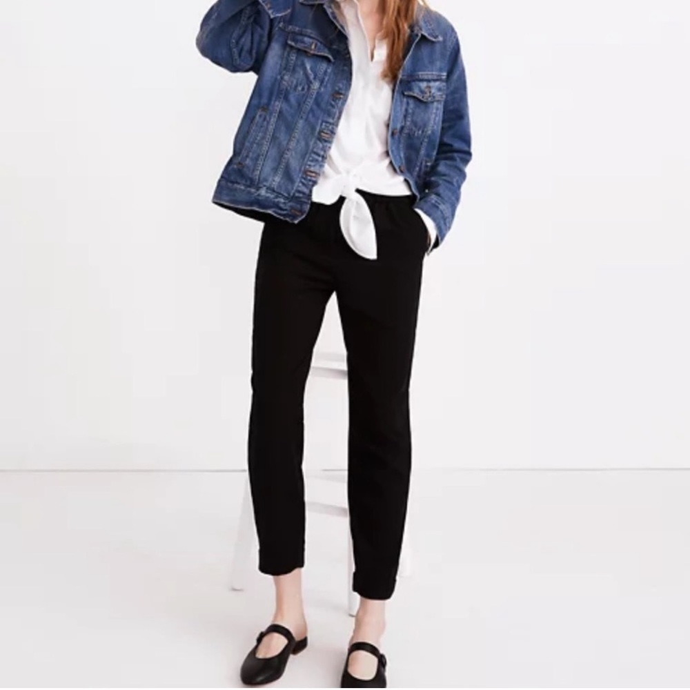 Madewell Cuffed Track Trousers Size XS NWT